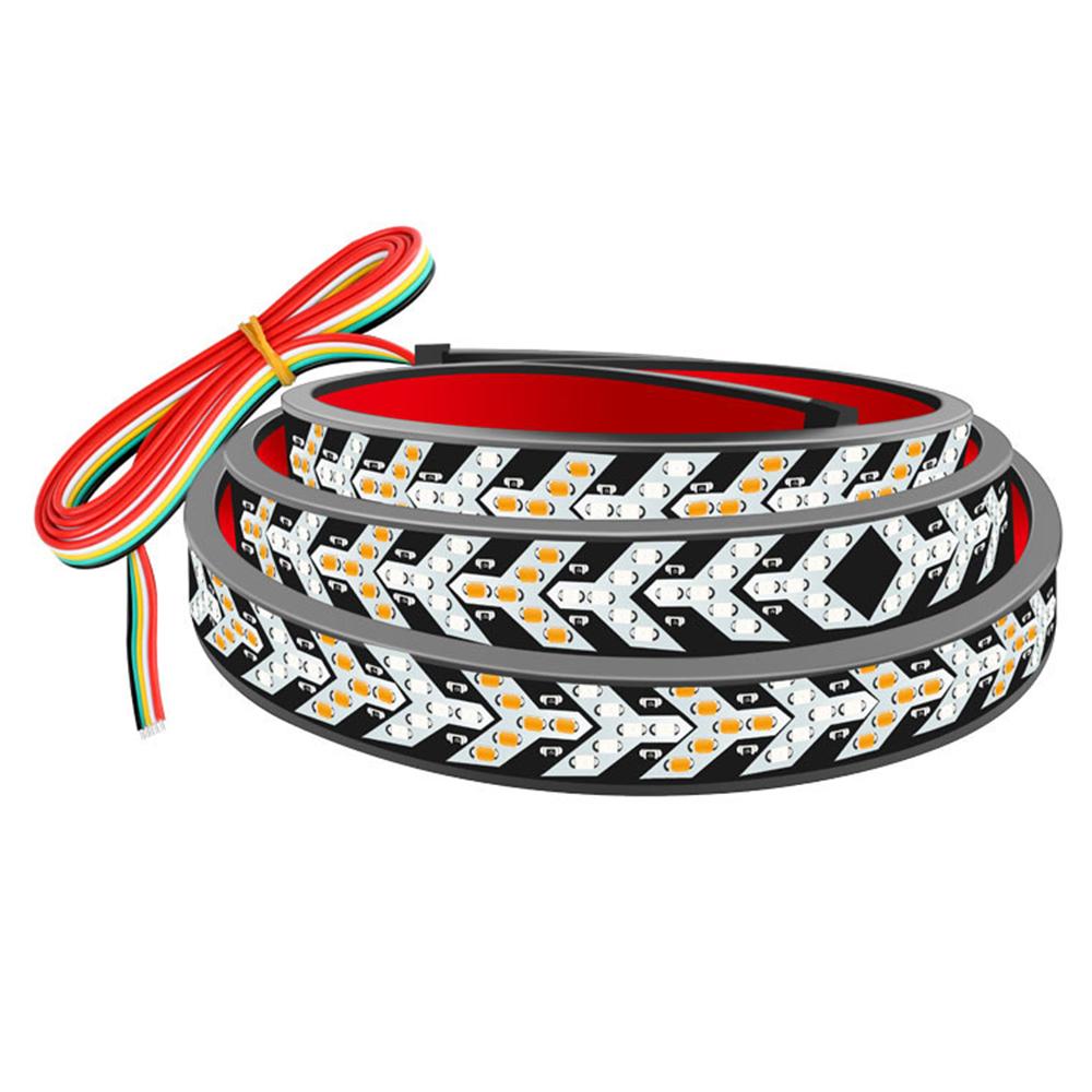 1.2m Flexible LED Tailgate Light Bar Turn Signal Brake Light Strip for 12V 24V Truck SUV