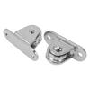 Small Pulley Block Stainless Steel Silent Pulley Roller Wall Mounted Fixed Pulley for DIY Equipment Wire Rope Rail