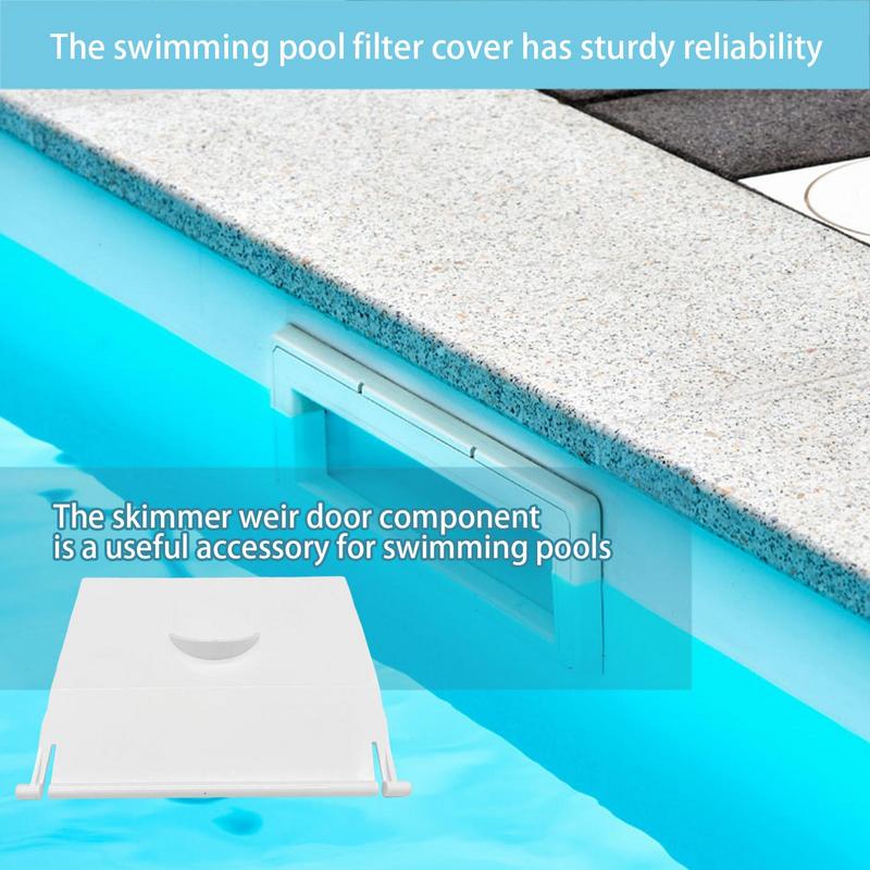 Pool Skimmer Door Flap Swimming Pool Skimmer Lid Skimmer Cover Weir Door Flap Replacement Pool Accessories