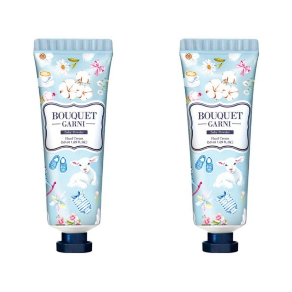 Bouquet Garni Baby Powder Hand Cream 50ml*2Pcs/4Pcs