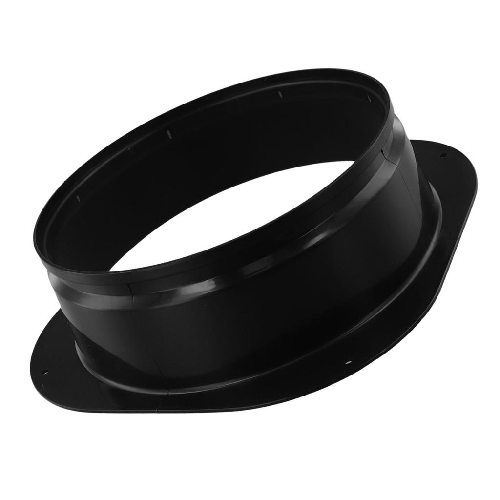 For Wall-mounted Ducts Plastic Flange Joint Ventilation Duct Connector Low Air Resistance Seamless Fit Smooth Exterior Design