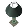 Drewniana Lampa Stołowa do Salonu Sypialni Nocna Rustykalna Algi Francuska 50 cm z Abażurem W zestawie Żarówka Drewniana Lampka Nocna do Wystroju Domu
