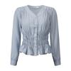 Ggpx Long Sleeve Smoke Blouse  Gq3sh051f 