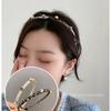 Women's Wedding Guest Look Jeweled Headband Daily Accent Hairband Hair Accessory