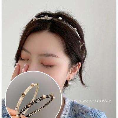 Women's Wedding Guest Look Jeweled Headband Daily Accent Hairband Hair Accessory
