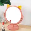 Makeup Mirror Decorative Cosmetic Mirrors Cartoon Lovely Vanity Mirror Girl Student Dormitory Mirrors Portable Home Small Mirror