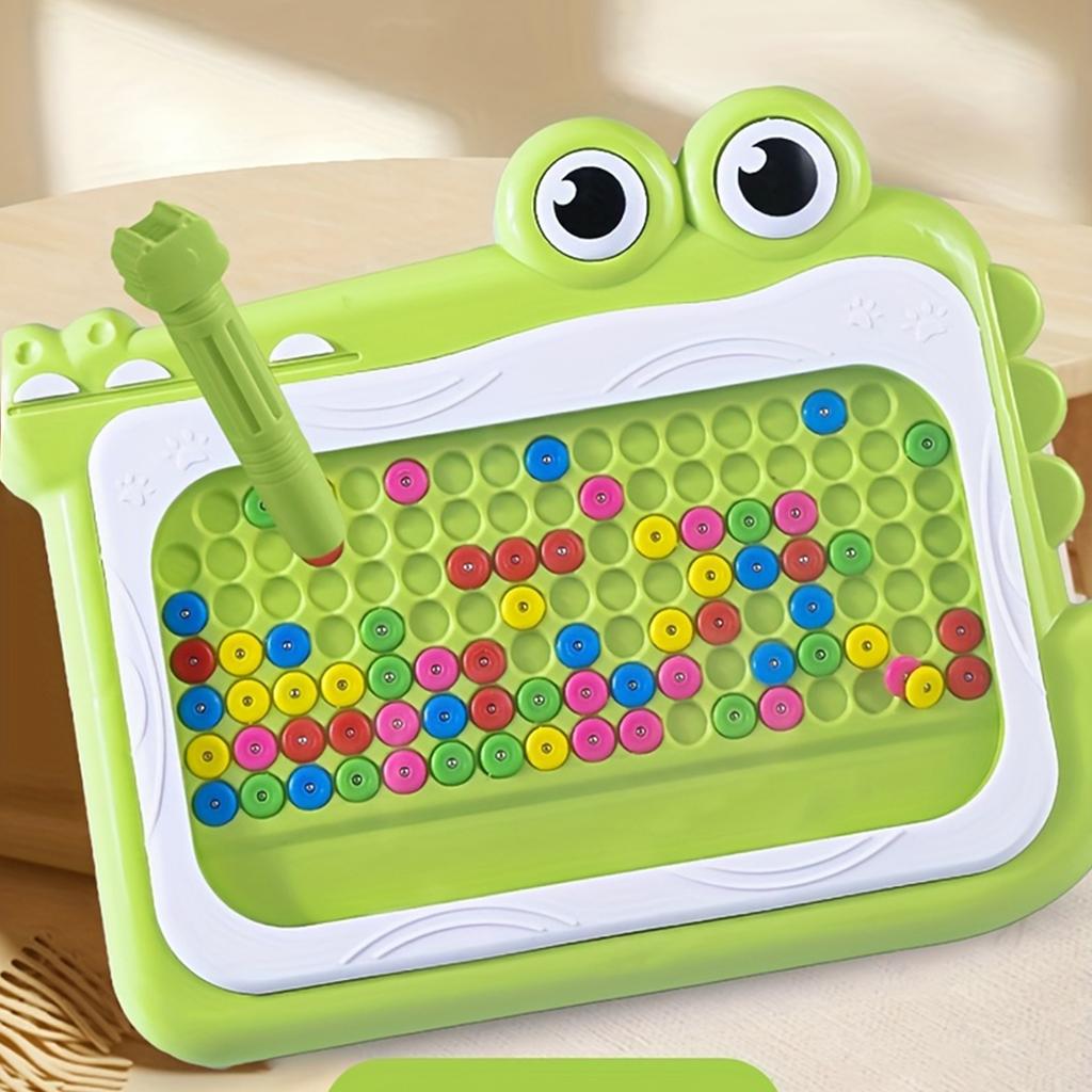 Magnetic Drawing Board Pen Color Puzzle Magnetic Chessboard Children's Magnetic Attraction Toy