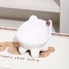Bevel Ceramic Cat Food Bowl Cute Pets Drinkers for Cats Protect Neck High Feet Dog Bowl Anti-Flip Slow Feeding Bowl Pet Supplies
