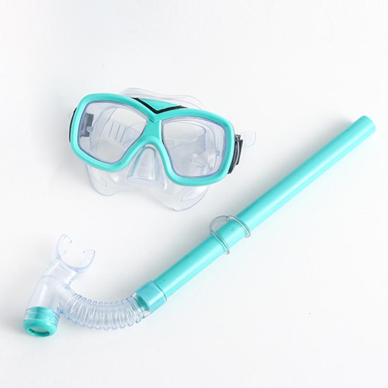 Diving Goggles, Snorkeling Sanbao Set, Swimming Mask, Snorkel, Flippers.