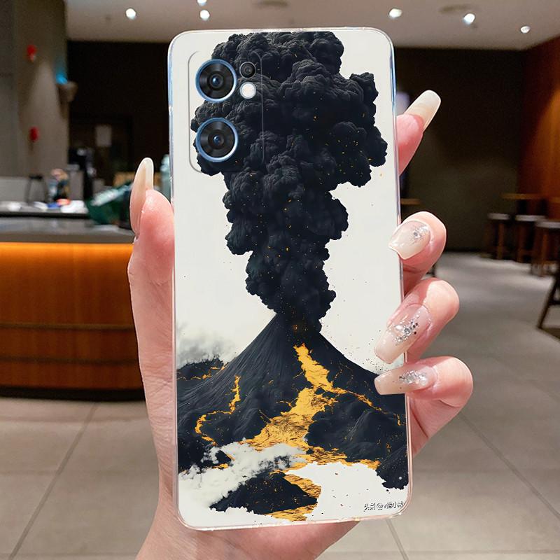 Casing For OPPO Reno 7 Reno7 4G 5G Phone Case CPH2363 CPH2371 Luxury Dragon Cute Cool Boys Girls Transparent Soft TPU Back Cover