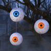 Reusable Polyester Film Decorations Simulated Eyeball Balloon, Horror Theme Halloween Party Decoration, Large Aluminum Indoor Outdoor Ornaments