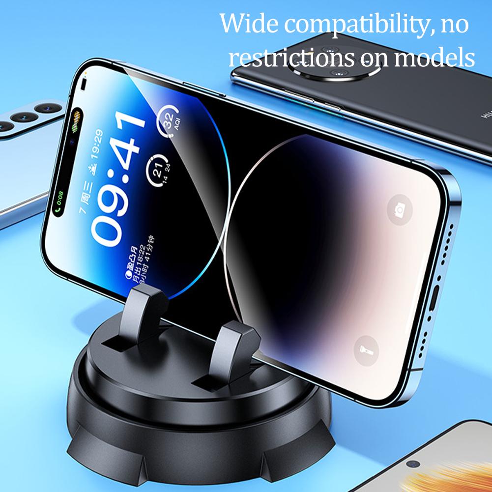 Supporto Universale per Telefono da Auto Rotante Cruscotto Auto 360° Portabicchieri Portabicchieri Rotante Auto Ventosa Fissa Ventosa Staffa Staffa Antiscivolo Y6C3