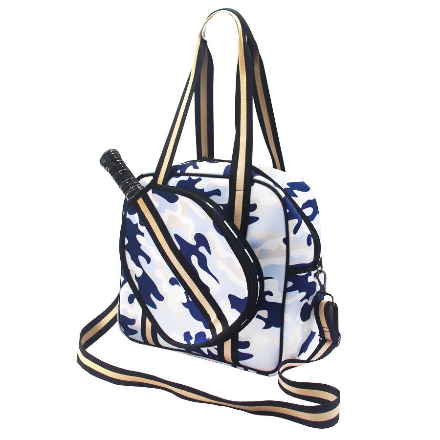 2025 Portable Sports Bag for Badminton, Tennis & Pickleball - Fits 2 Rackets, Handheld, Large-Capacity, Down Cotton