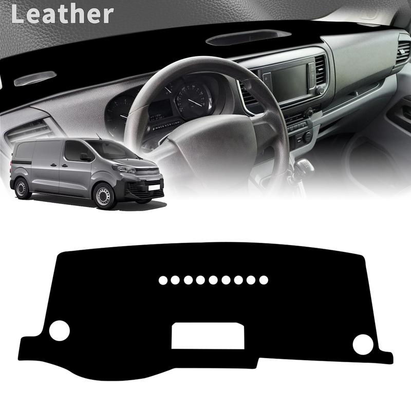 For Citroen Dispatch Jumpy SpaceTourer Car Dashboard Cover Dashmat Non‑Slip Protective Dash Mat Pad Auto Accessories