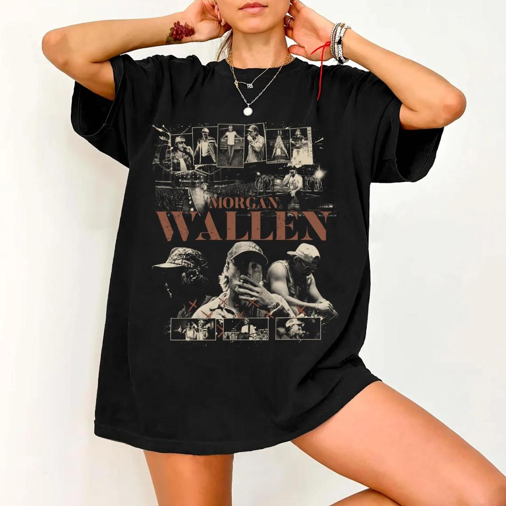 90s Vintage Tshirt Country Music Fan Pattern Tshirt Nashville Concert Costume Warren Western Shirt Country Music Fan Gift S