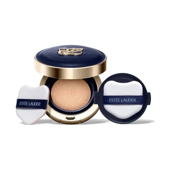 Estee Lauder Double Wear Second Skin Blur Cushion Makeup 12g x 2 Foundation Cool Vanilla Cushion Foundation Breakfast Semi-Matte Pore Coverage