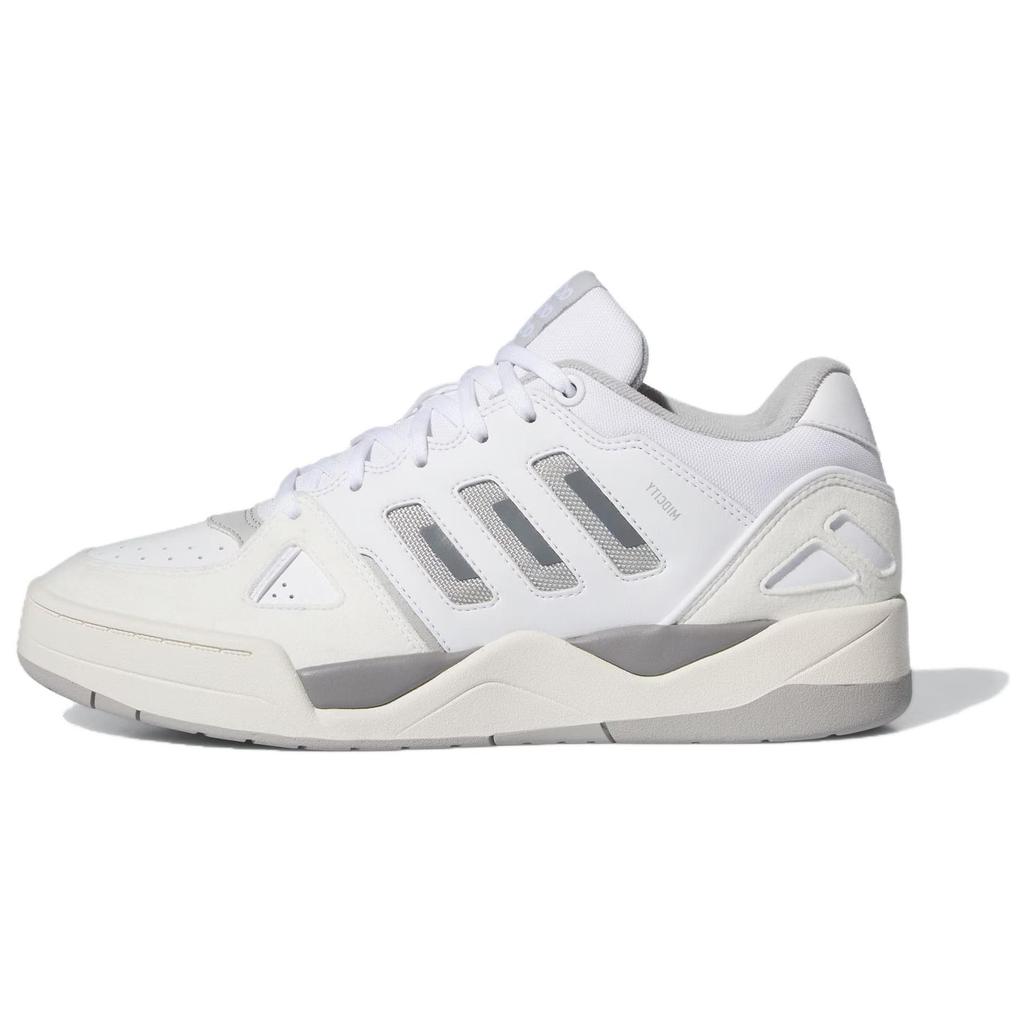 Adidas Midcity Low Retro Comfortable Low Top Basketball Shoes Men Sneakers White IF7187
