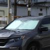 For Honda Pilot - Silver Tape Car Front Windshield Sunshade Sun Protection Visor Sunshade Interior Car Accessories