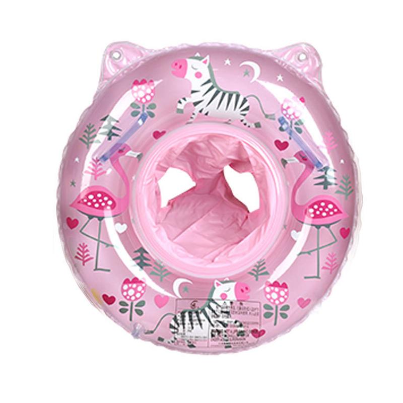 1pc Children's Kiddie Cute Baby Swimming Ring Floats Safety Seat Cartoon Toddler Pool Swim Train For Baby Kids Training Gifts