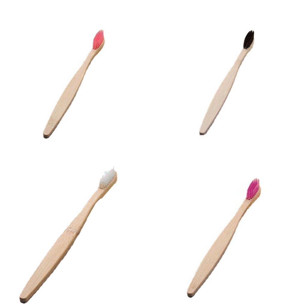 Ecofriendly Adult Bamboo Toothbrush With Soft Bristle For Hotel Stay And Daily Oral Care