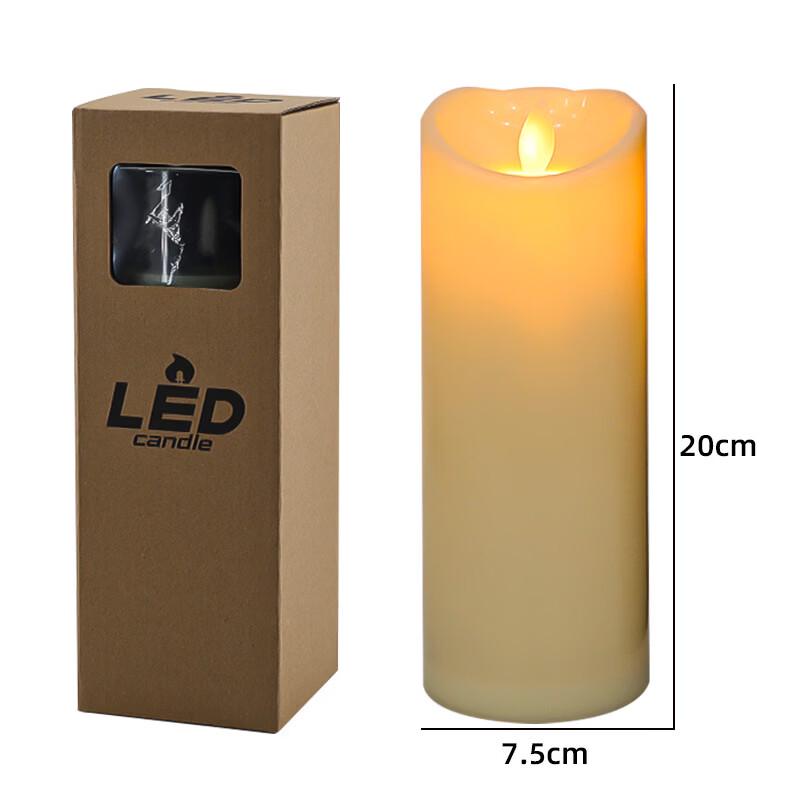 

Handoon LED Electronic Candle Light with Slanted Mouth and Smooth Finish