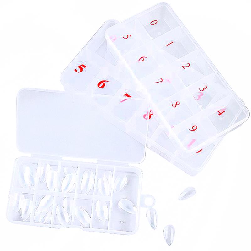10/11Grids Nail Art  Gem Accessories Empty Container Storage Case Box
