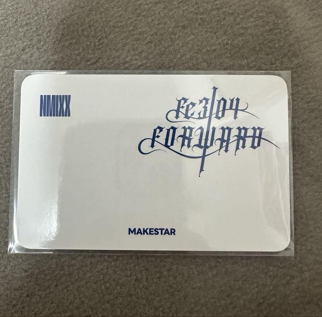 [USED] Nmixx FORWARD Makestar Hyewon Jiwoo Gyujin Unit