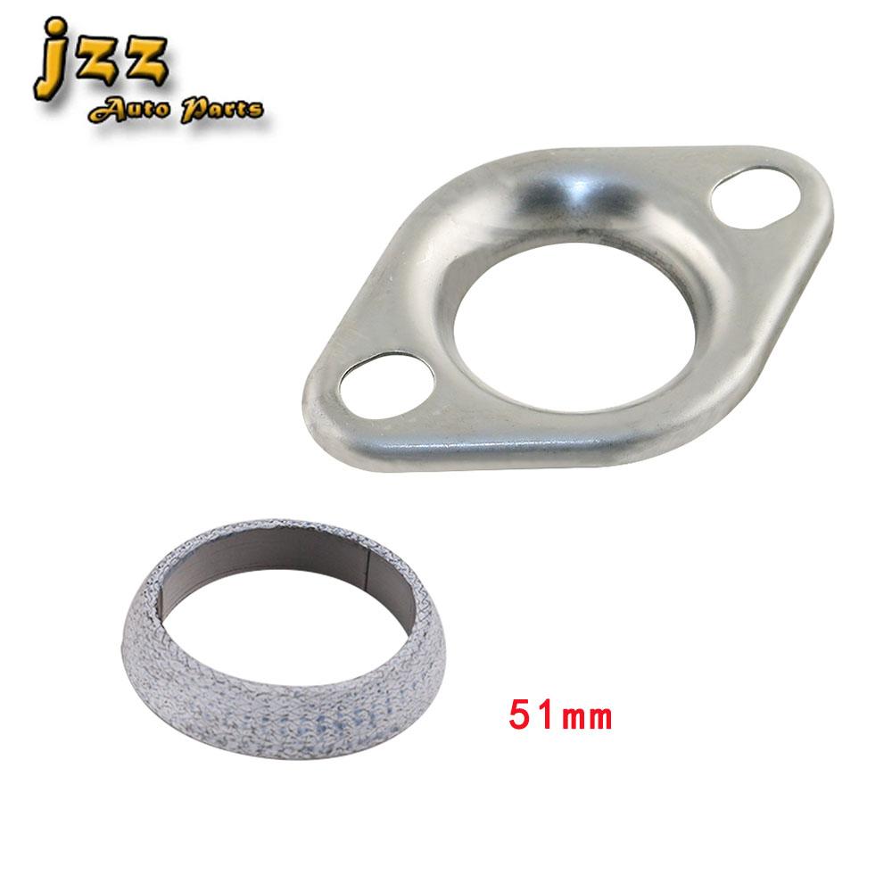 1 Set Collector Flange Donut 2 Inch 2.5 Inch 3 Inch Exhaust Gasket Header Stainless Steel Universal Car Accessories DFG51-GT51