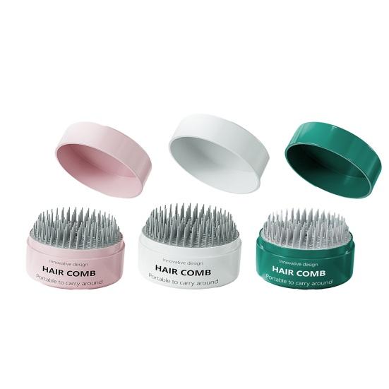 Yousheng Vzduchový polštářový hřeben Opakovaně použitelný Antistatický kartáč na vlasy Jednoklíčové samočištění Masáž pokožky hlavy Přenosný Dámský kadeřnický masážní hřeben Domácí potřeby