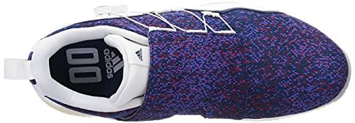 Adidas Golf Women's Code Chaos Boa 21 Golf Shoes, White/Legend Marine/Scarlet, Size 22.5 cm