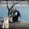Cat Pet Carrier Backpack Transparent Capsule Bubble Design Breathable for Small Animals Ideal for Travel