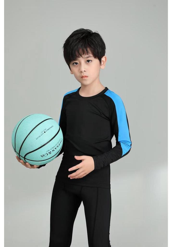 Unisex Quick-Dry Compression Sportswear Set: Long Sleeve & Elastic Pants for Fitness and Running