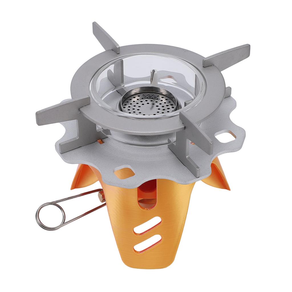 Backpacking Stove Multifunctional Windproof Camp Gas Stove with Piezo Ignition for Picnic Travel