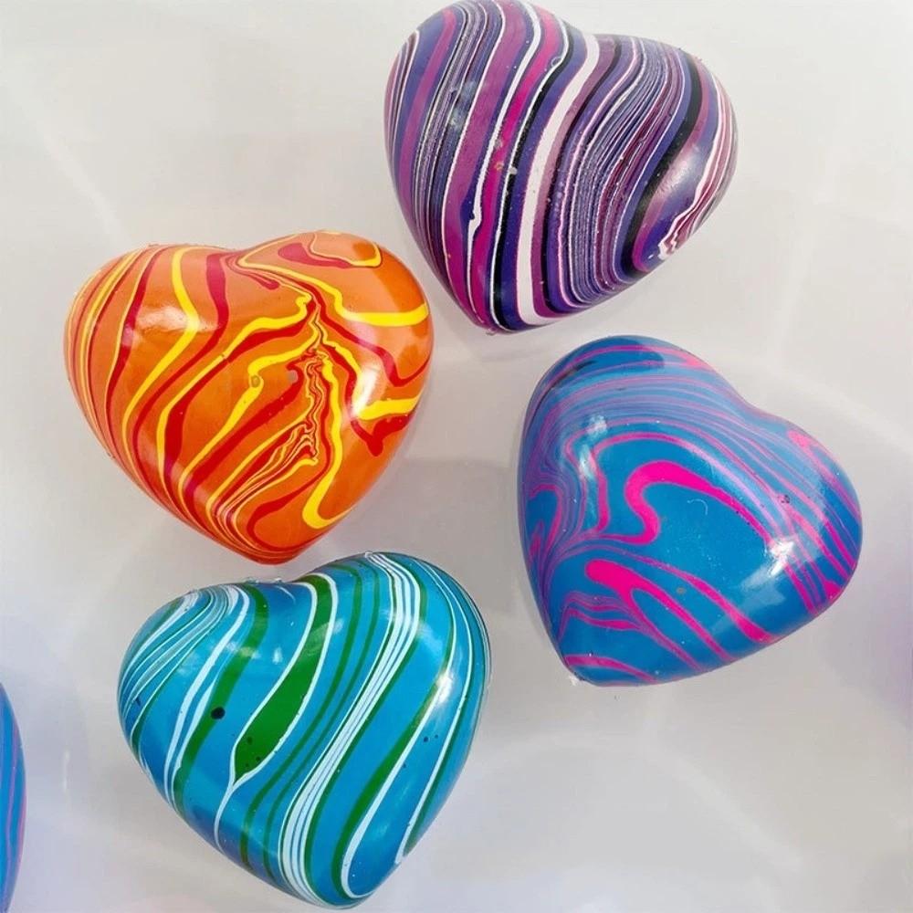 Slow Rebound Fidget Toy Heart Egg Squeeze Toy Viral Slushy Squishy Toy Relaxation