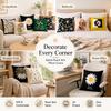 Modern Daisy Flower Peach Skin Pillow Cover 2D Flat Printed Cushion Case For Living Room Sofa Bedroom Home Decor 45X45Cm New
