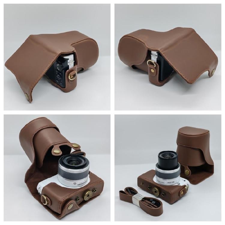 Style PU Leather Camera Cover For J1 J2 With Reinforced Bottom And Easy Battery Access