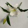 Cloth Realistic 3d Artificial Lilies Fake Flowers For Wedding Decor Home Props