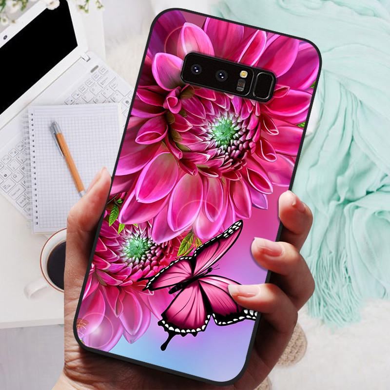 For Samsung Note 8 9 7 5 Case Cover Wolf Cat Animals Silicone Soft Back Cases For Samsung Galaxy Note 9 Note8 Note7 Phone Case