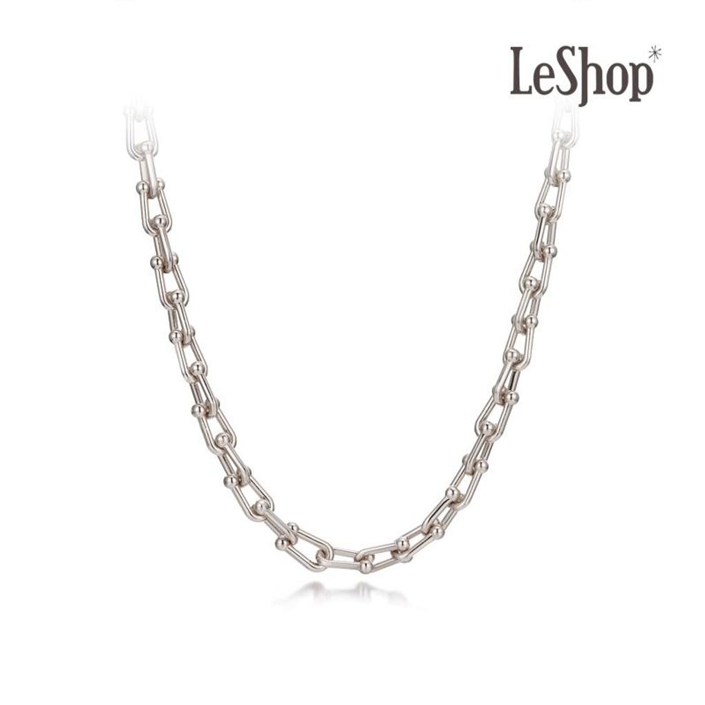 [LeShop] 14K Erno Chain Necklace (Gold Plated)_LJ5322BRN