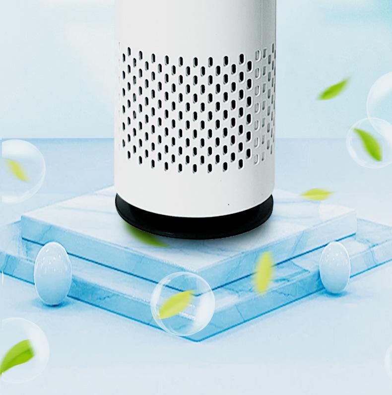 Cup-Shaped Negative Ion Air Purifier for Cars and Desktops - Ideal for Formaldehyde Removal, Safe for Mothers and Babies