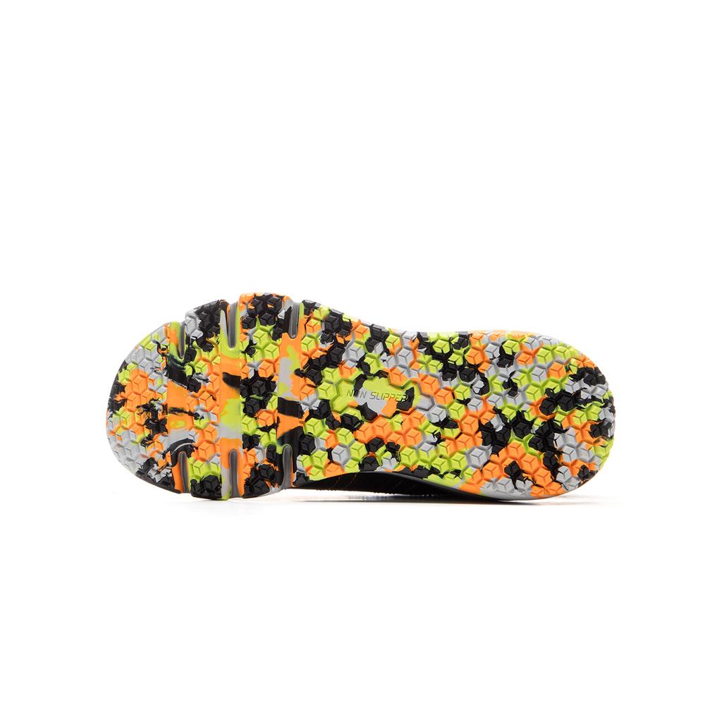 Li Ning Kids Fashion Shock Absorbing High Top Outdoor Shoes Kids Shoes Black YKEU008-27