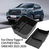 Tavă de depozitare pentru mașină pentru Chery Tiggo 4 CSH PHEV Ebro S400 HEV 2025 2026 Cutie de depozitare cotieră Tavă inferioară control central K6K6