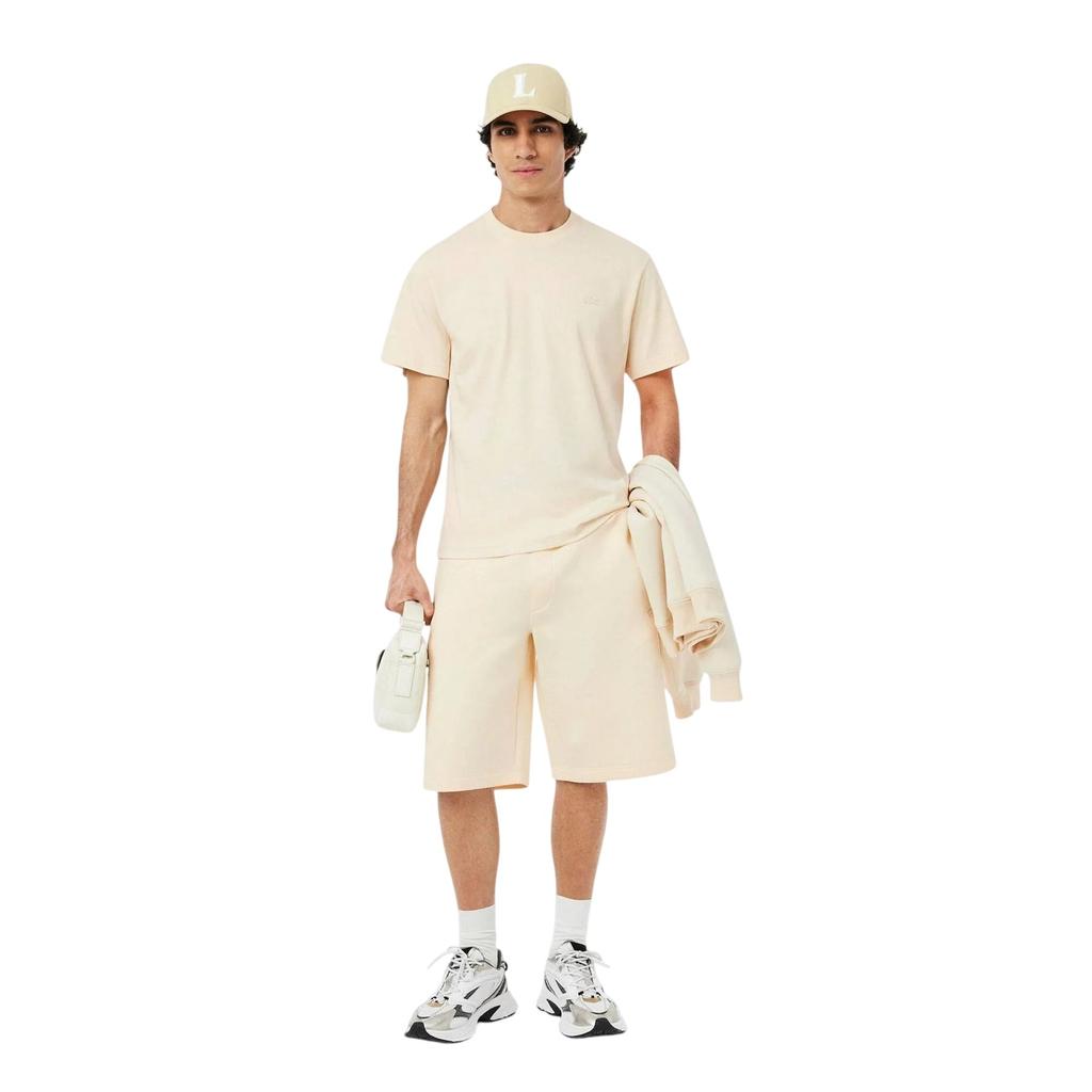 Lacoste Mens Paris Logo Cotton T-Shirt