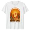 Feel The Sunset Desert Vibes T Shirt Geschenk Fr Sie Und Ihn Vintage Fashion Streetwear Homme Unisex Slightly