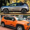 Car Graphics Mountain Compass Sticker Decor Decal Kit for Jeep Rubicon Renegade Wrangler Kia Ford Vinyl Cover Auto Accessories