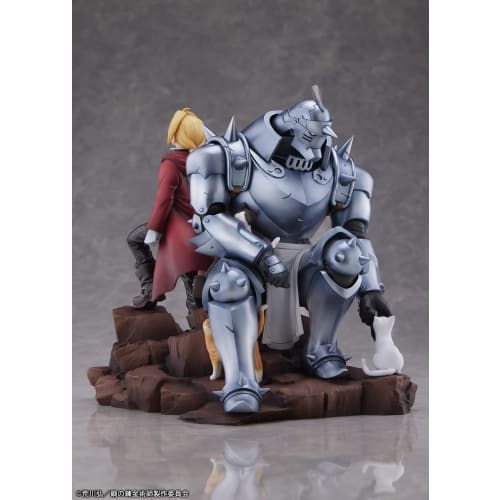 PROOF Fullmetal Alchemist Edward Elric & Alphonse Elric -Brothers- Approx. 250mm Tall Non-Scale PVC Painted Complete Figure
