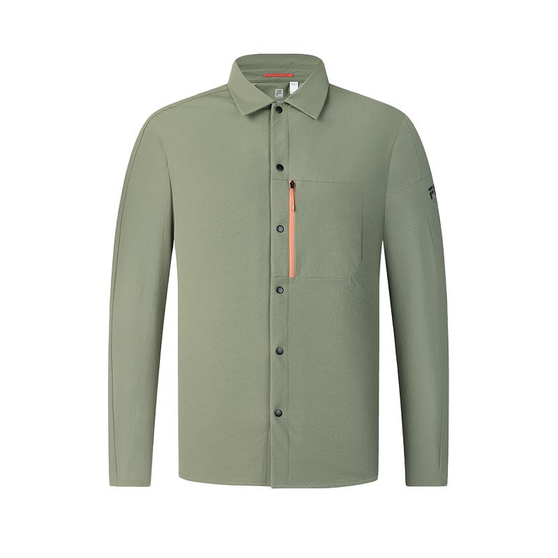 

Fila Велоспорт Универсальный Модный Повседневный Спортивный Для Верховой Езды Удобная Куртка Мужская Куртка Туманно-Зеленый A11M518704FKK XXL