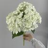 4 Heads Artificial Hydrangea Flower Realistic Faux Flowers Hydrangea Flowers Branch  Outdoor Party
