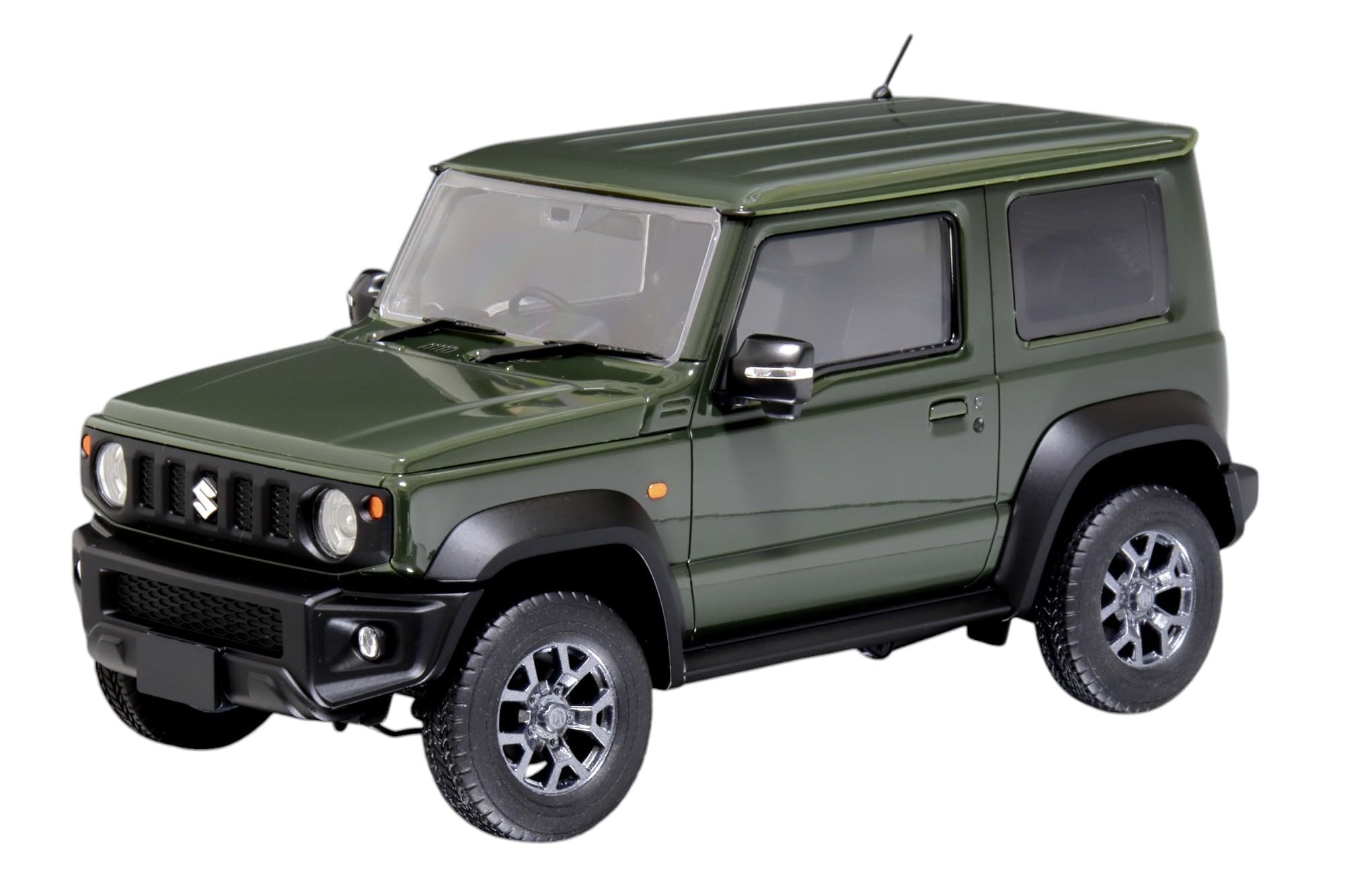

масштаб NEXT Series 23 Suzuki Jimny Sierra JB74 пластиковый набор 1/24 №. (Джунгли Грин) зелёный