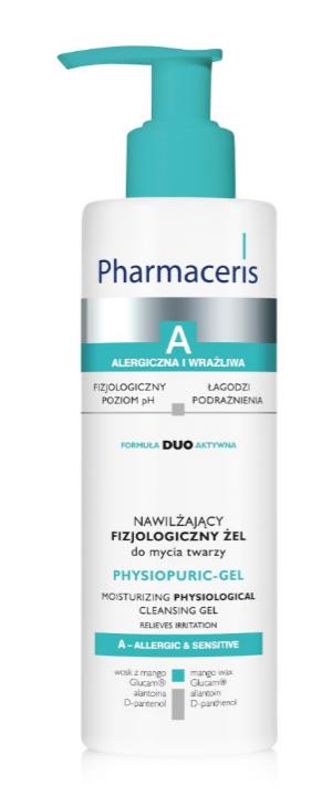 Physiopuric 190ml Hydrating Gel for Face & Eyes - Dermatologist Approved